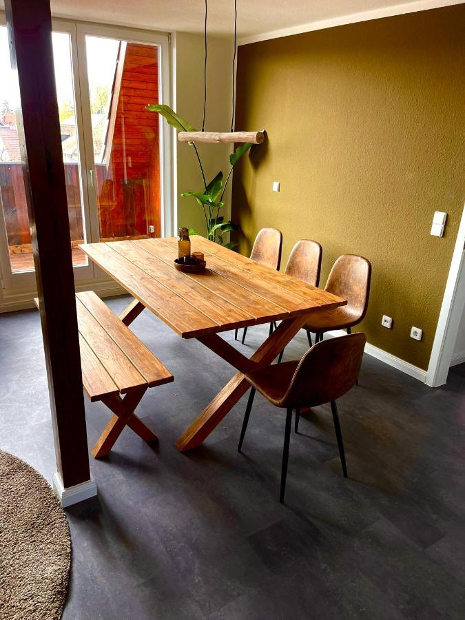 Geschmackvolle Ferienwohnung In Markkleeberg Esterno foto