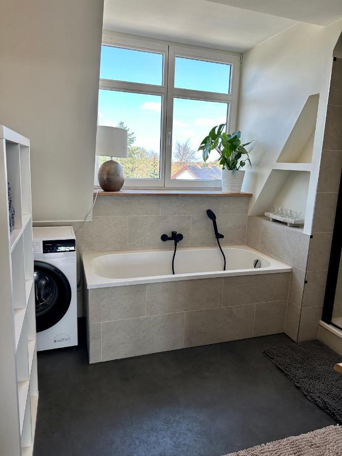 Geschmackvolle Ferienwohnung In Markkleeberg Esterno foto