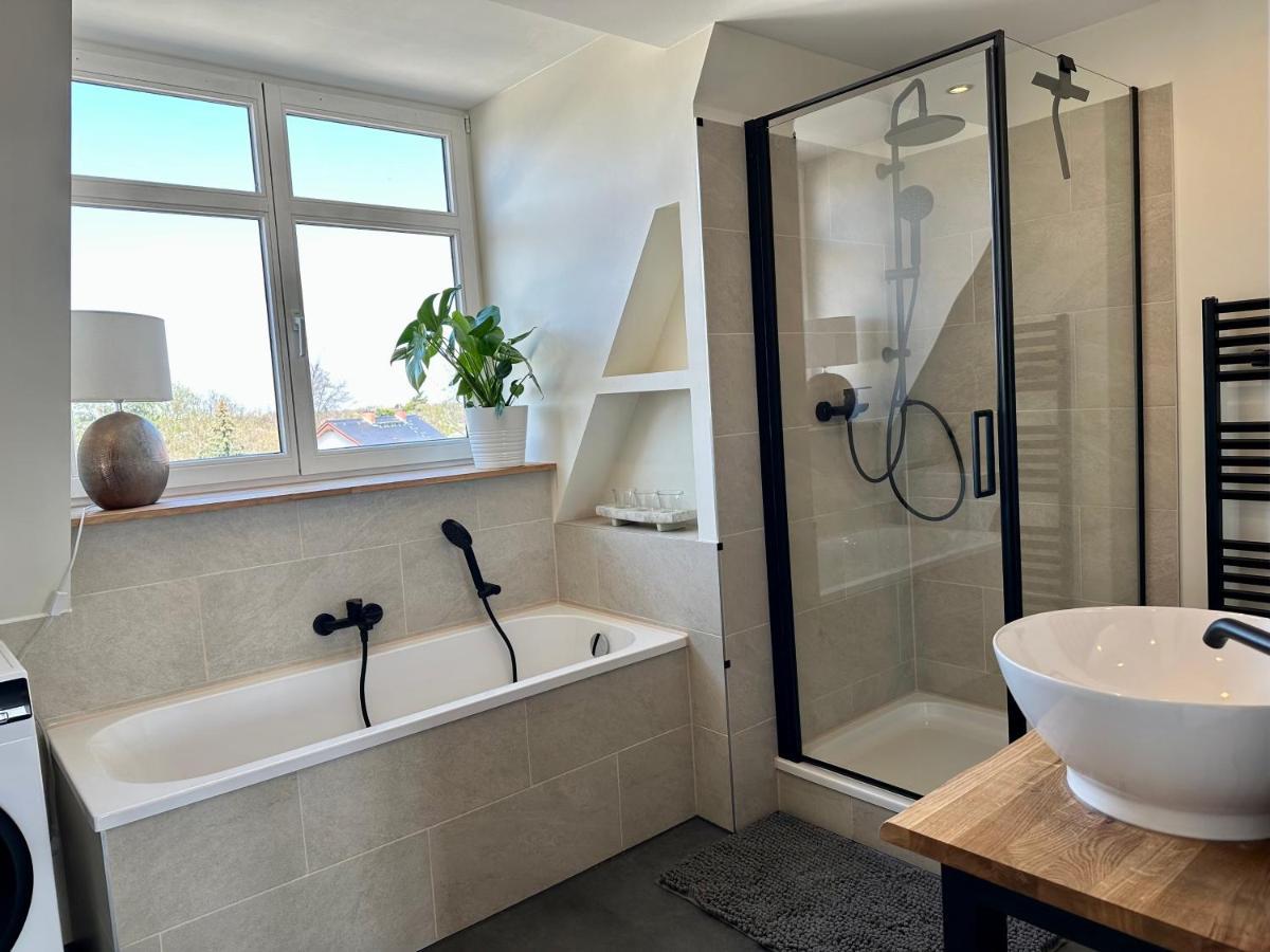 Geschmackvolle Ferienwohnung In Markkleeberg Esterno foto